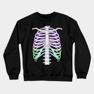 Colourful Ribcage Crewneck Sweatshirt